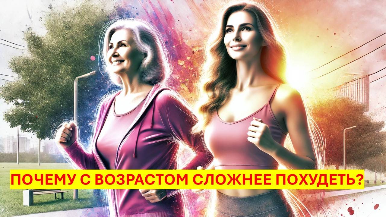Почему с возрастом сложнее худеть?