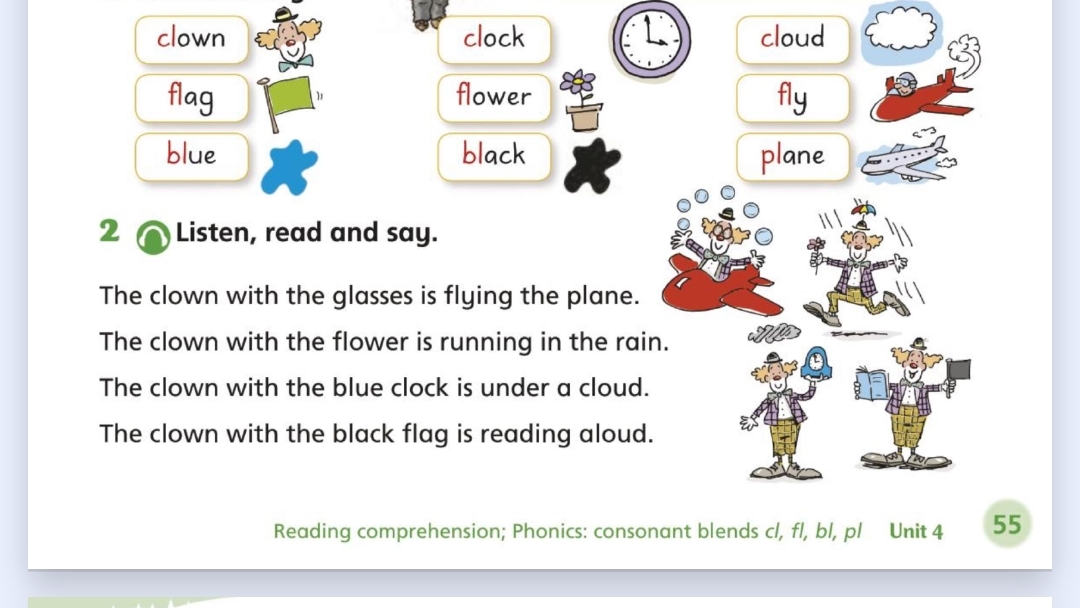 English World 2   🌎 стр 55, 56, 57  урок английского present continuous  таблица, погода и одежда.