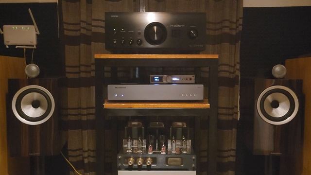 DENON PMA 3000NE AND B&W 705 SIGNATURE AUDIO TEST