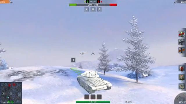 World of tanks blitz Valentine VS Valentine II