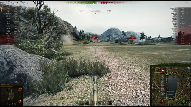 World of Tanks - 110 как ис3, взводная игра