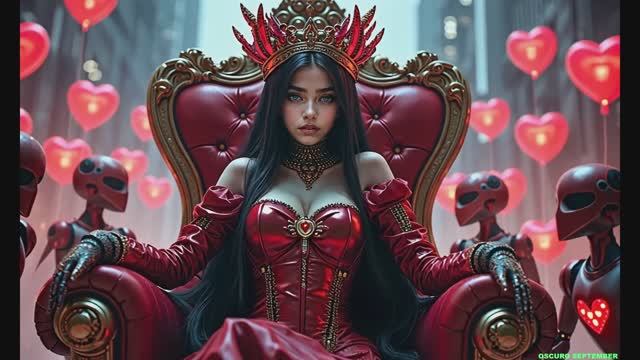 CYBERPUNK ALICE, under the  Mad Queen Corporation  control
