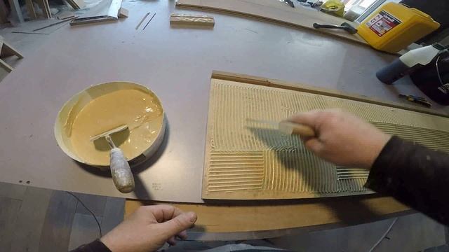 Как собрать ступени из дуба.