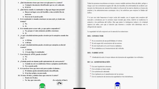 Manual  para las prácticas de coche