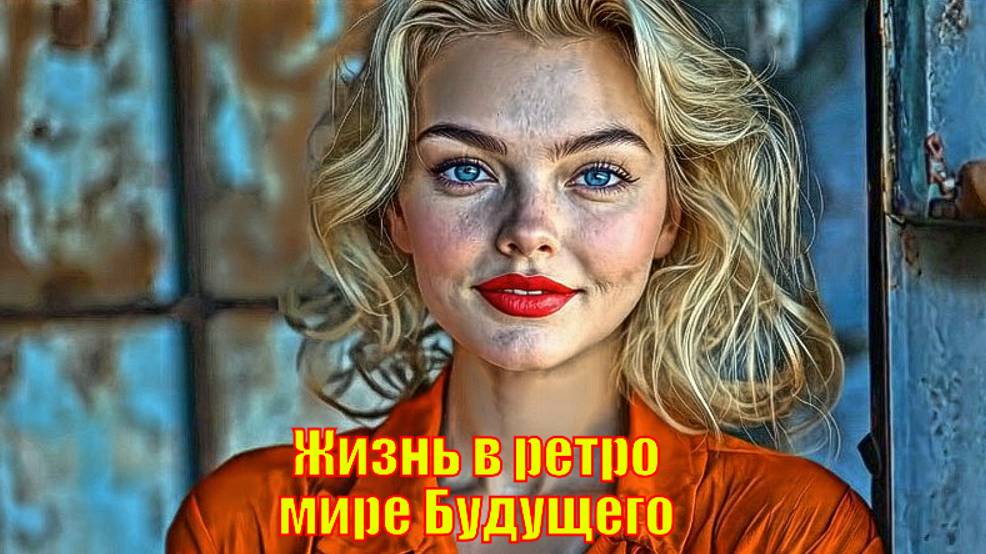 Жизнь в ретро мире Будущего - Женская улыбка