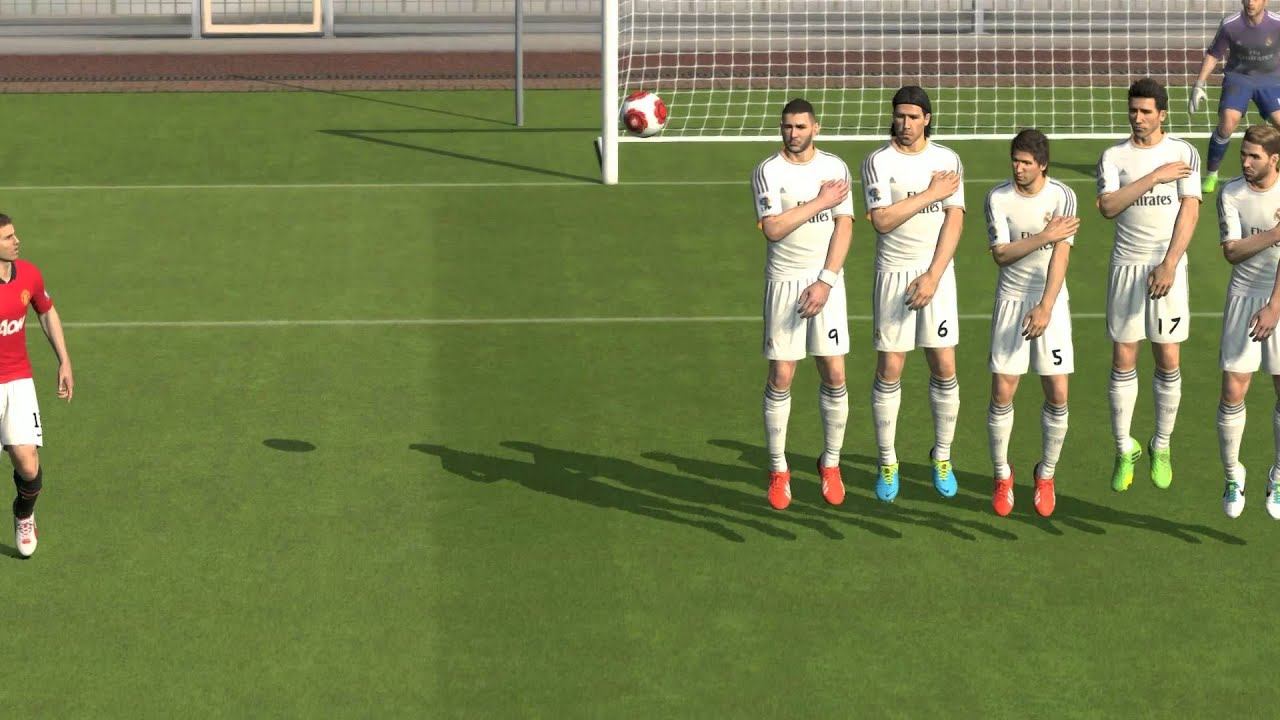 Van Persie  Штрафной удар