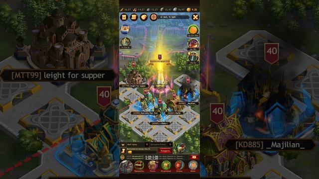 Медведь + Башни Асгарда (Vikings War of Clans)