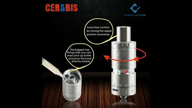 CeraVape Cerabis tank with Ceramic Coil quick review