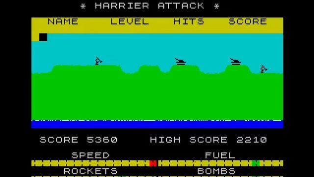 Retro Gaming Episode 9: Harrier Attack (1983)