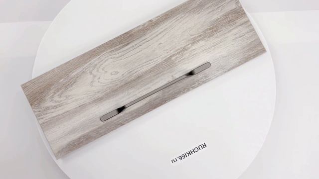 Мебельная ручка 160 мм серая матовая.