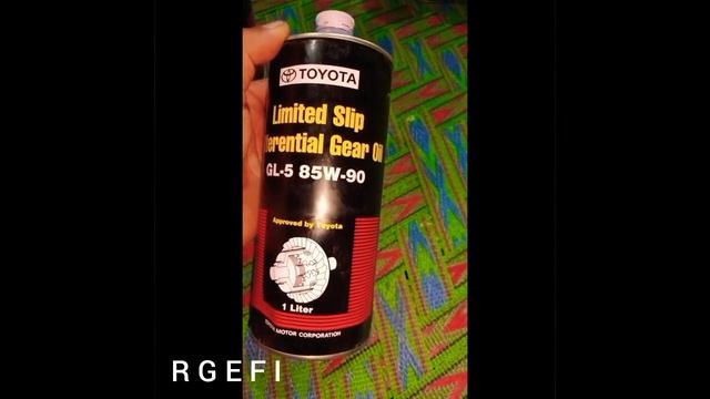 TOYOTA BACK LIMITED SLIP DIFFERENTIAL GEAR OIL GL-5 85W-90 08885-81936