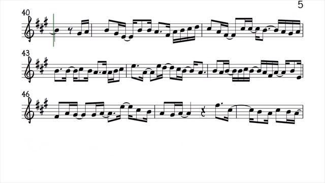 I d Rather by Luther Vandross Alto Sax Orig Sheet Music Backing Track Play Along Partitura_720p