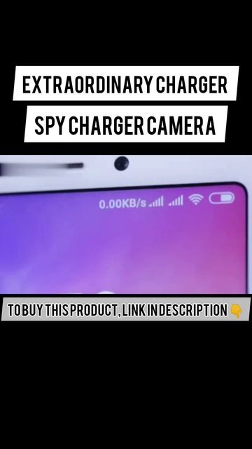 This Smartphone Charger has a Hidden Camera😯 | Spy Charger Camera #shorts #youtubeshorts #trending