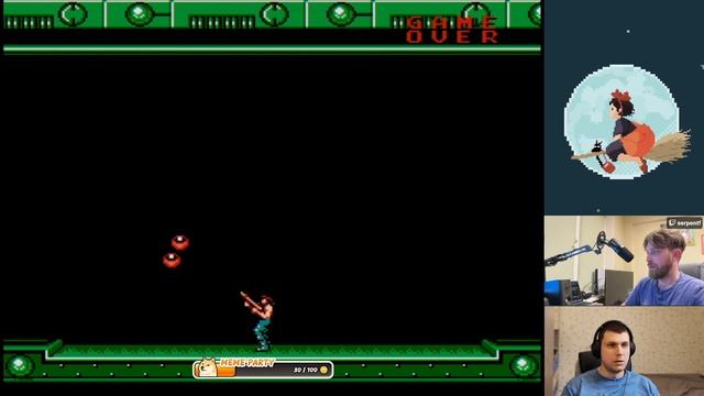 Super Contra (Japan, nes) - полное прохождение на стриме