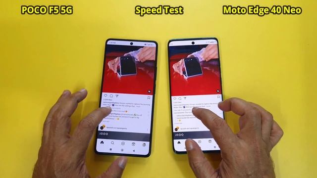 Best Deal Under 25k? POCO F5 5G vs Moto Edge 40 Neo | Camera Comparison and Speed Test!