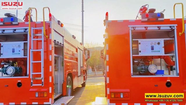 Isuzu GIGA 420hp fire fighting truck