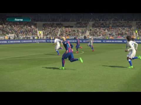 Pro Evolution Soccer 2017. Iniesta great pass