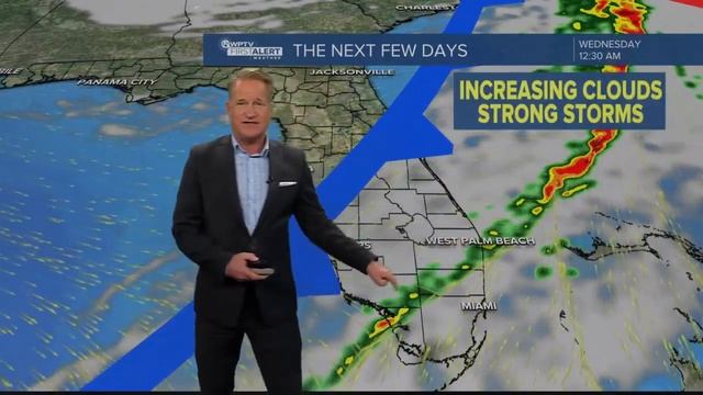 WPTV First Alert Weather Forecast for morning of Jan. 7, 2024