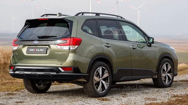 Обновлённый Subaru Forester: первые изображения