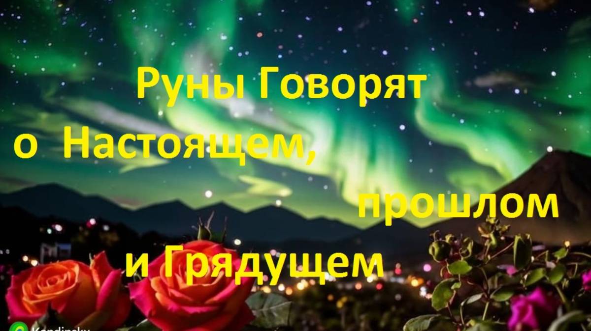 Руны говорят о настощем прошлом и грядущем (200125)