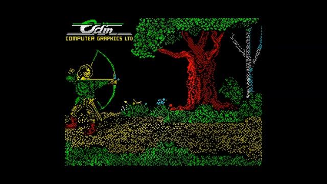 "Robin Of The Wood" title music, ZX Spectrum 48k