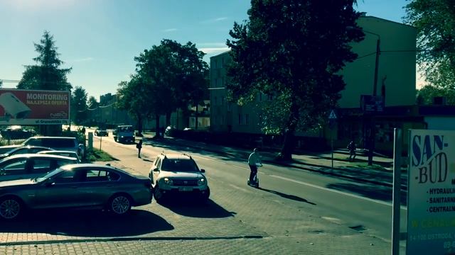 Elektryczna hulajnoga - pierwsza jazda