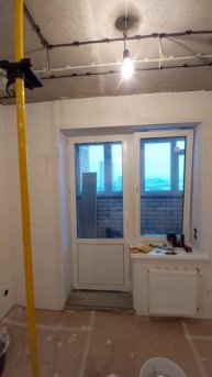 Монтаж откосов