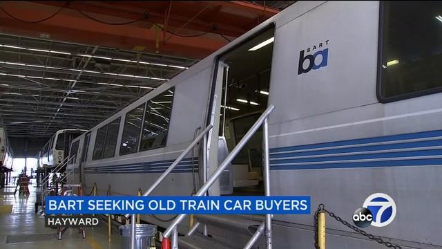 BART selling hundreds of old train cars going out of service