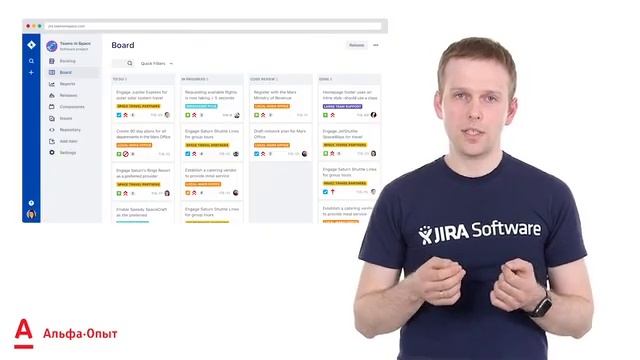 JIRA: ведение задач на электронных досках