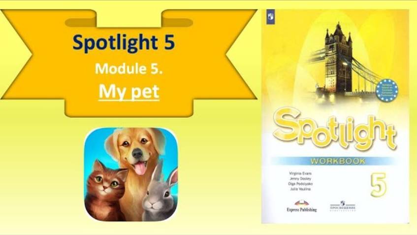 #SPOTLIGHT 5. Module 5. Lesson 5c. MY PET.