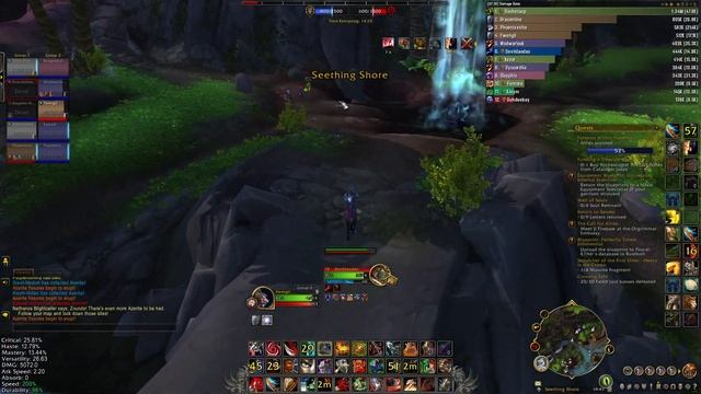 WoW Dragonflight 10.0.5 protection warrior pvp Seething Shore