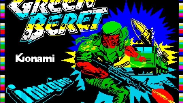 Sinclair ZX Spectrum - Green Beret loaded in few seconds