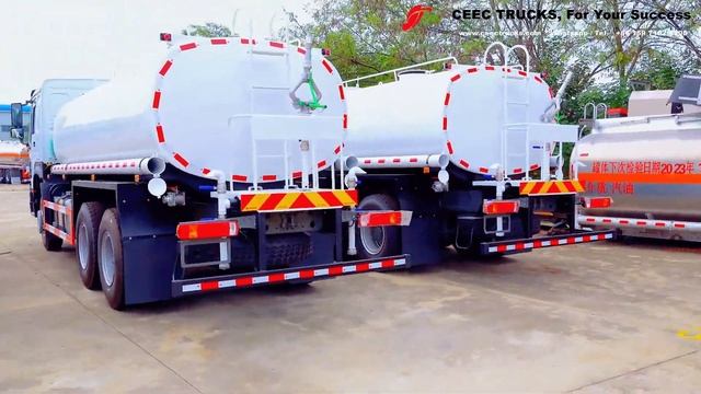 4 units SINOTRUK HOWO 5000 gallon water bowser export to Tanzania