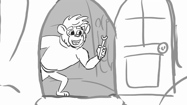 Аниматик для детского 2d сериала. Режиссёр Волкова Маста.