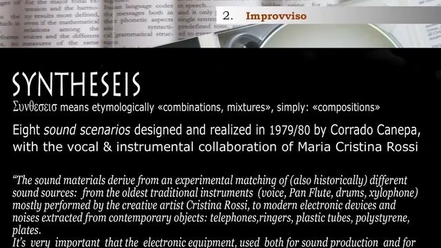 Corrado Canepa electroacoustic anthology - Syntheseis (2)