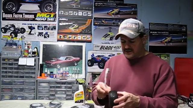 Rc buggy, and how to keep the tires in good shape.m4v