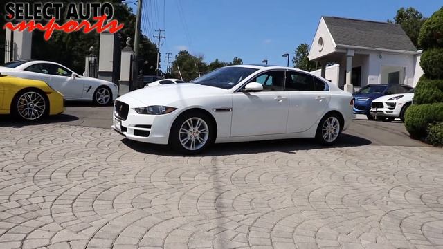 2017 Jaguar XE 25t Premium, Polaris White, Select Auto Imports in Alexandria, VA #20234