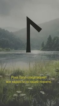 Значение руны Лагуз #runas #руна #лагуз