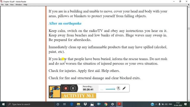 lesson 30(HUMAN IMPACT ON ENVIRONMENT PART 1)of N.I.O.S class 10 subject science and technology(212