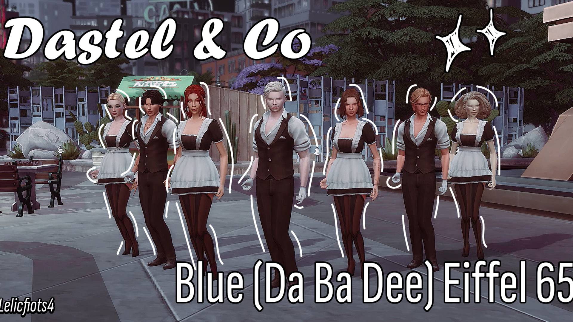 Dastel&Co - Blue (Da Ba Dee) Eiffel 65