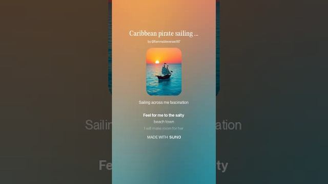 Caribbean pirate sailing sea shanty 2