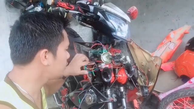 Dual Horn with Relay Installed in my Motorcycle (Rusi Swish Mono)