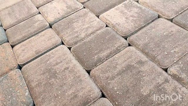 Новая крепость брусчатка колор микс