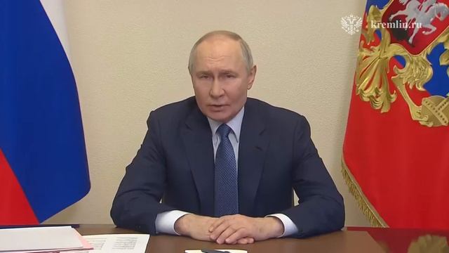 Владимир Путин. Оперативное совещание с постоянными членами Совета Безопасности 20 января 2025 года.
