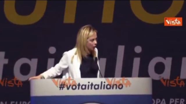 🔴Джорджа Мелони нюхнула и её понесло😆🔴