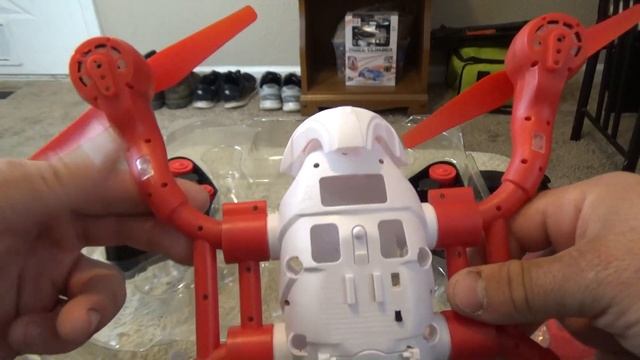 Cyber Red Dronoid - Drone Tank- Unboxing- RC Cincy