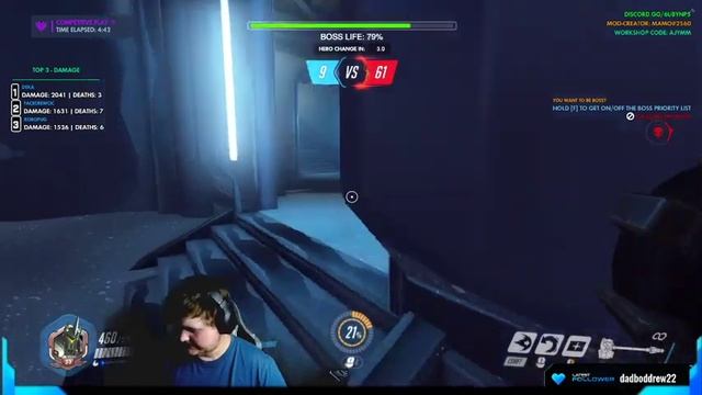 Overwatch: Tanked in Ranked! w/Djosket