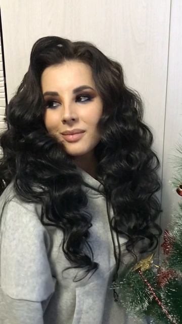 Прическа Локоны на густые волосы . #волосы #прическа #hairstyles