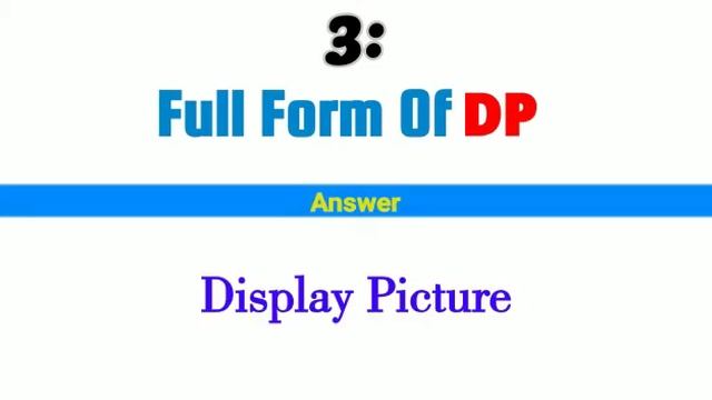 5 important full forms | Full Form Of CDR, RADAR, DP, NRC, OBC #fullforms