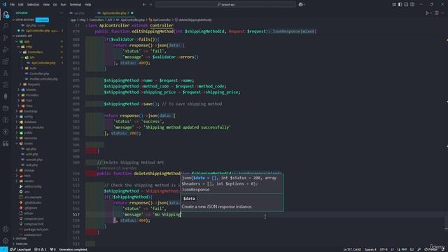 41 -Delete Shipping Method API - DELETE Method